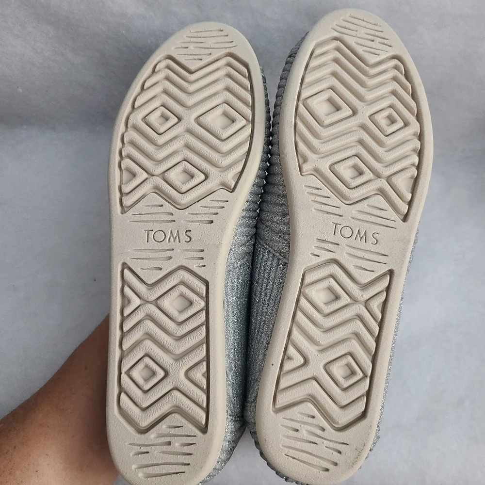 TOMS Alpargata Silver Glimmer